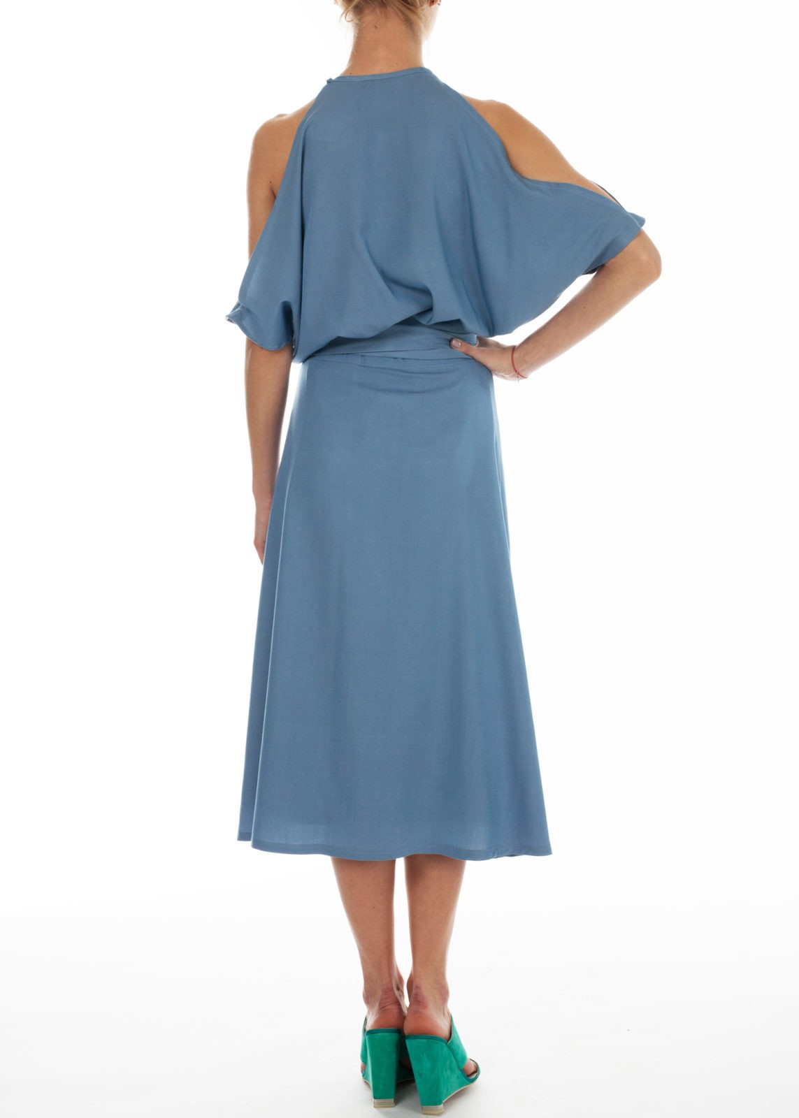 Голубое платье в греческом стиле FluffyAnn