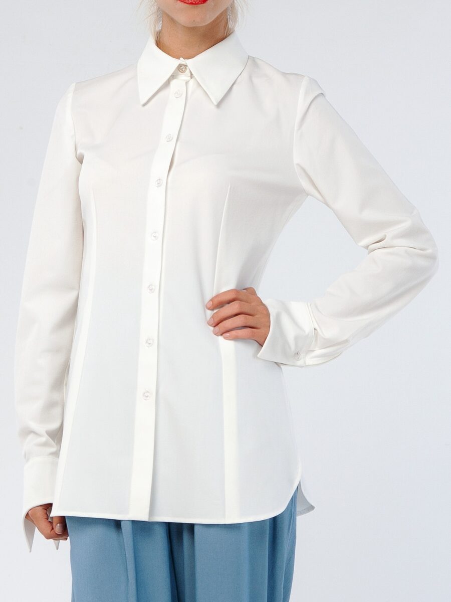 Женская белая блузка
