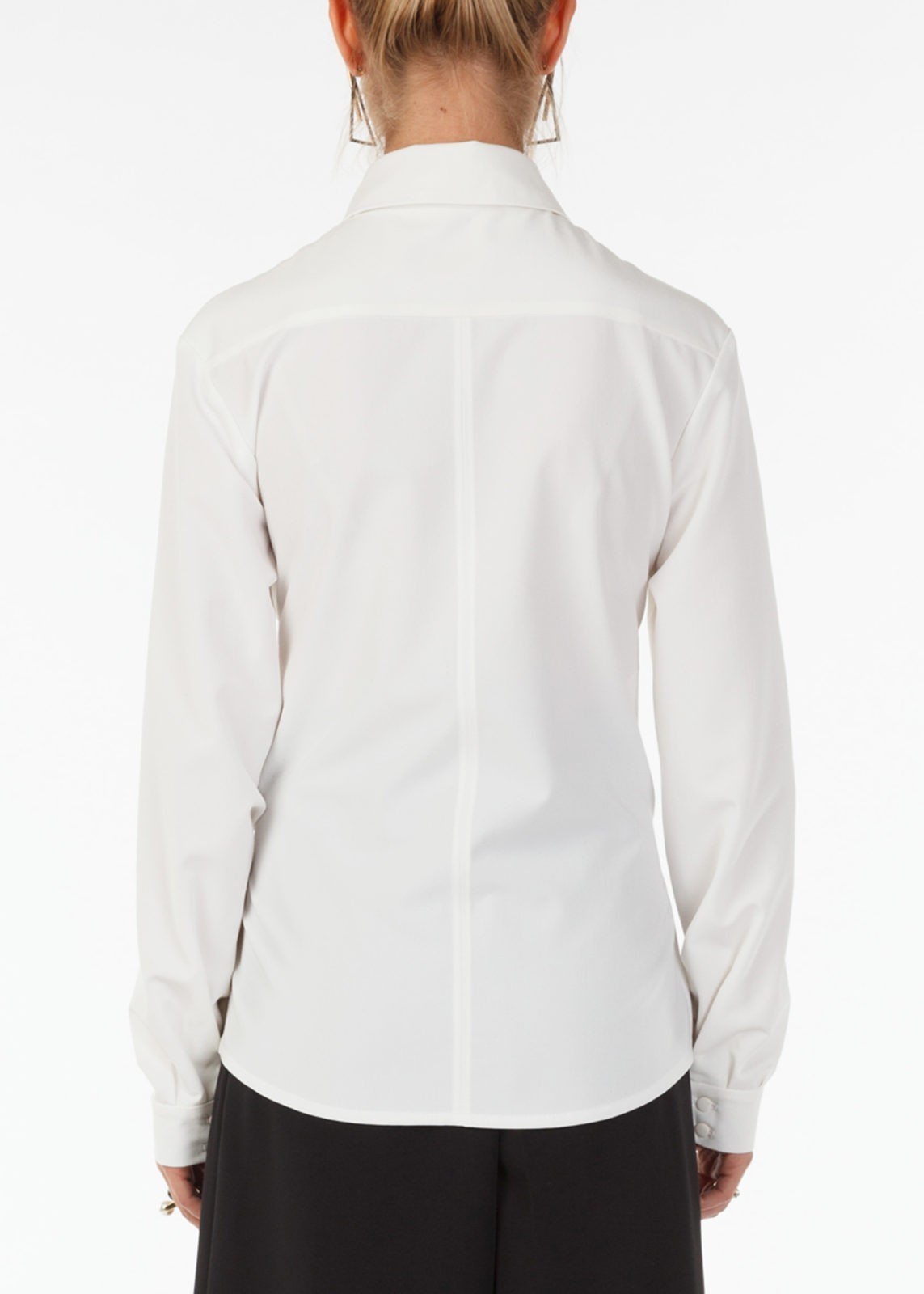 Белая блузка FluffyAnn
